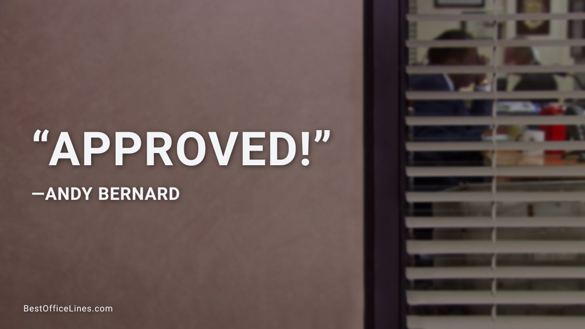 Andy Scripts The Office S8E5